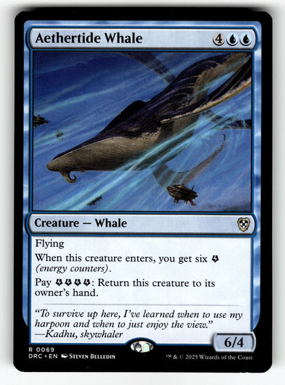 Aethertide Whale – 69 DRC: Commander: Aetherdrift R LP