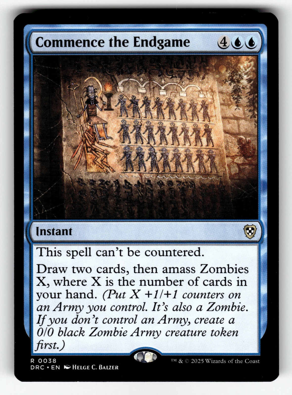 Commence the Endgame – 38 DRC: Commander: Aetherdrift R NM