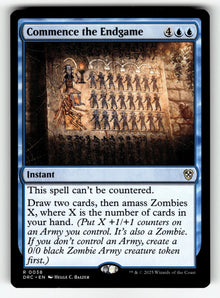 Commence the Endgame – 38 DRC: Commander: Aetherdrift R NM