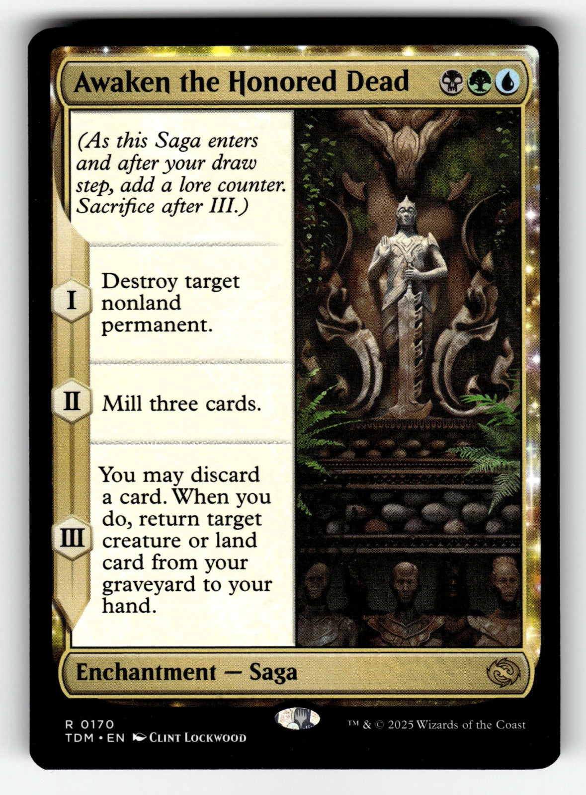 Awaken the Honored Dead – 170 TDM: Tarkir: Dragonstorm R NM