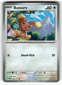 Buneary (Poke Ball Pattern) – 083/131 PRE: SV: Prismatic Evolutions Common Holo NM