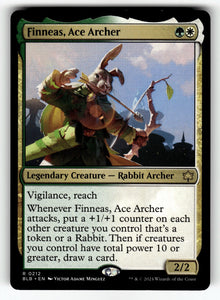 Finneas, Ace Archer – 212 PRE: Prerelease Cards R Foil NM
