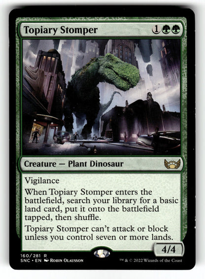 Topiary Stomper – 160 SNC: Streets of New Capenna R LP