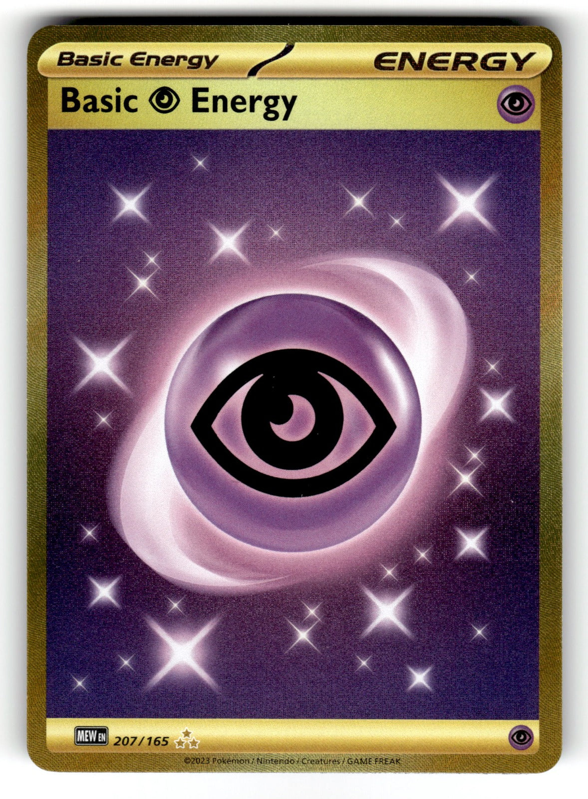 Basic Psychic Energy - - 207/165 MEW: SV: Scarlet & Violet 151 Hyper Rare Holo NM