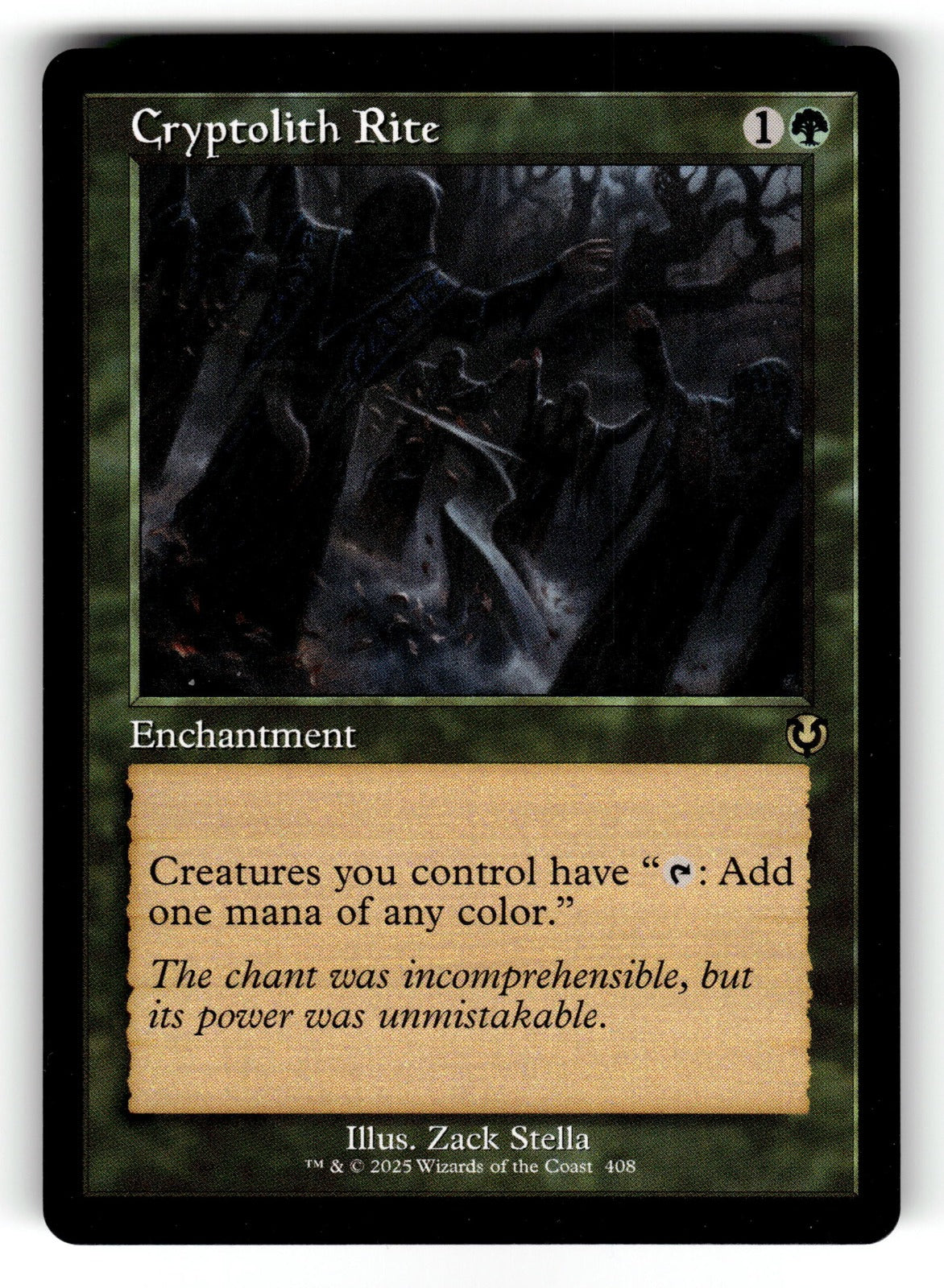 Cryptolith Rite (Retro Frame) – 408 INR: Innistrad Remastered R NM
