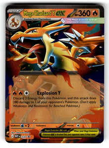 Mega Charizard Y ex – 030 MEP: ME: Mega Evolution Promo Promo Holo NM