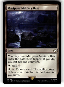 Mariposa Military Base – 151 PIP: Universes Beyond: Fallout R LP