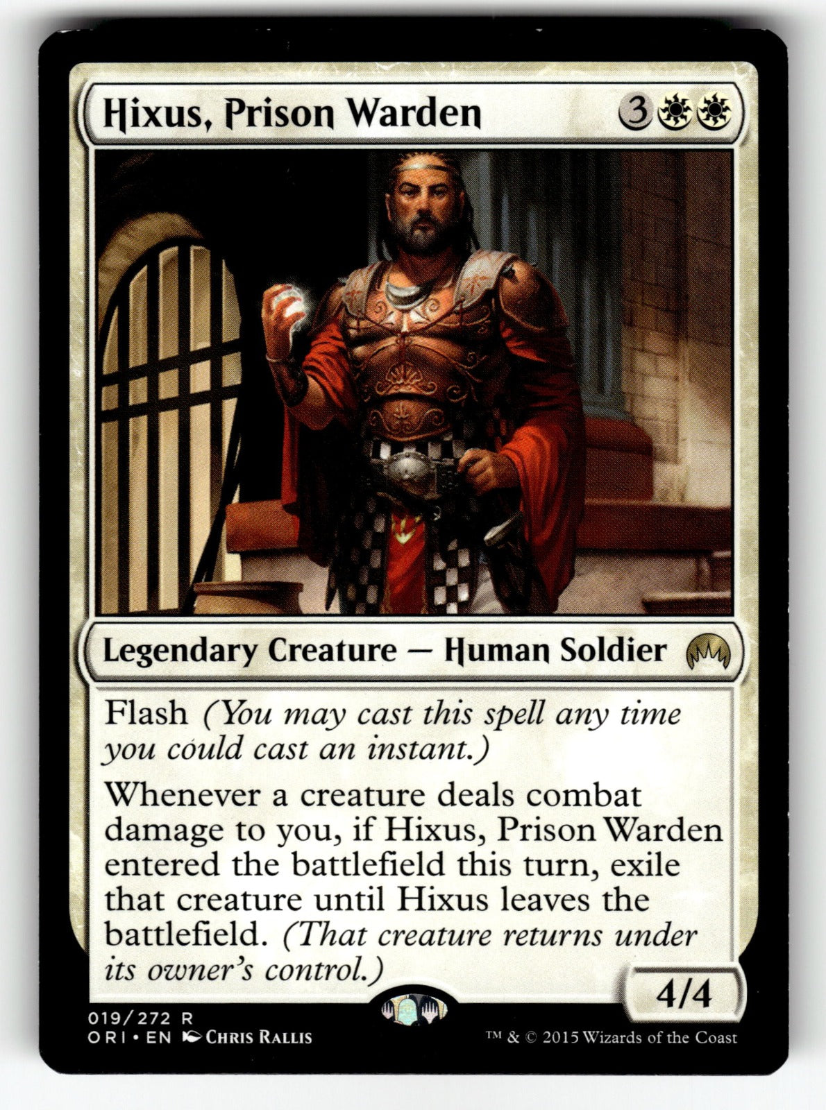 Hixus, Prison Warden – 19 ORI: Magic Origins R LP