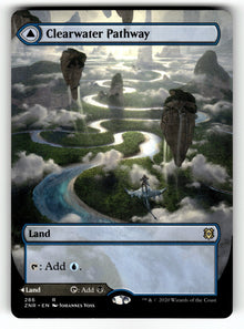 Clearwater Pathway (Borderless) – 286 ZNR: Zendikar Rising R LP