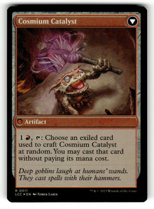 Ore-Rich Stalactite – 11 LCC: Commander: The Lost Caverns of Ixalan R Foil NM (Back)