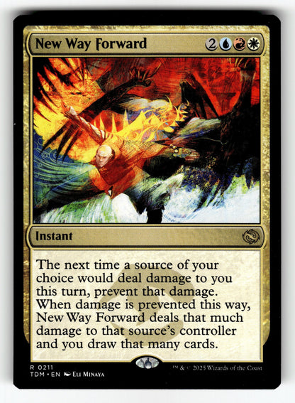 New Way Forward – 211 TDM: Tarkir: Dragonstorm R NM