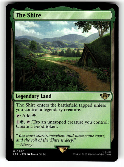 The Shire – 260 LTR: Universes Beyond: The Lord of the Rings: Tales of Middle-earth R NM