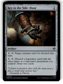 Key to the Side-Door – 175 HOB: The Hobbit U Foil NM