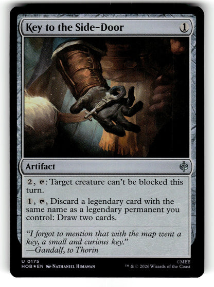 Key to the Side-Door – 175 HOB: The Hobbit U Foil NM