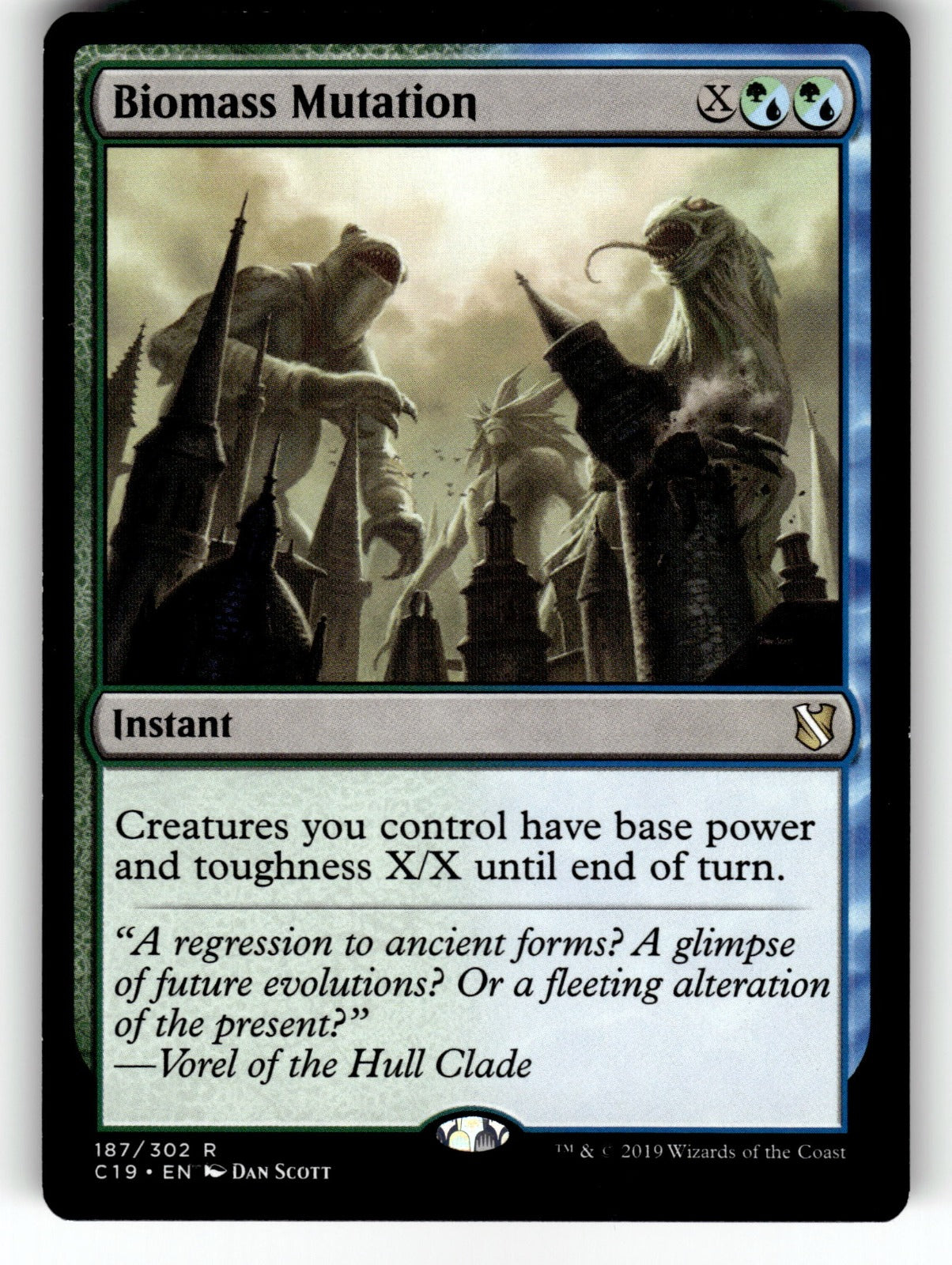 Biomass Mutation – 187 C19: Commander 2019 R NM