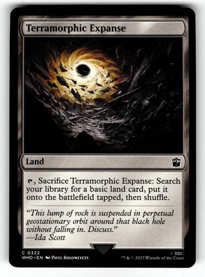 Terramorphic Expanse – 322 WHO: Universes Beyond: Doctor Who C NM