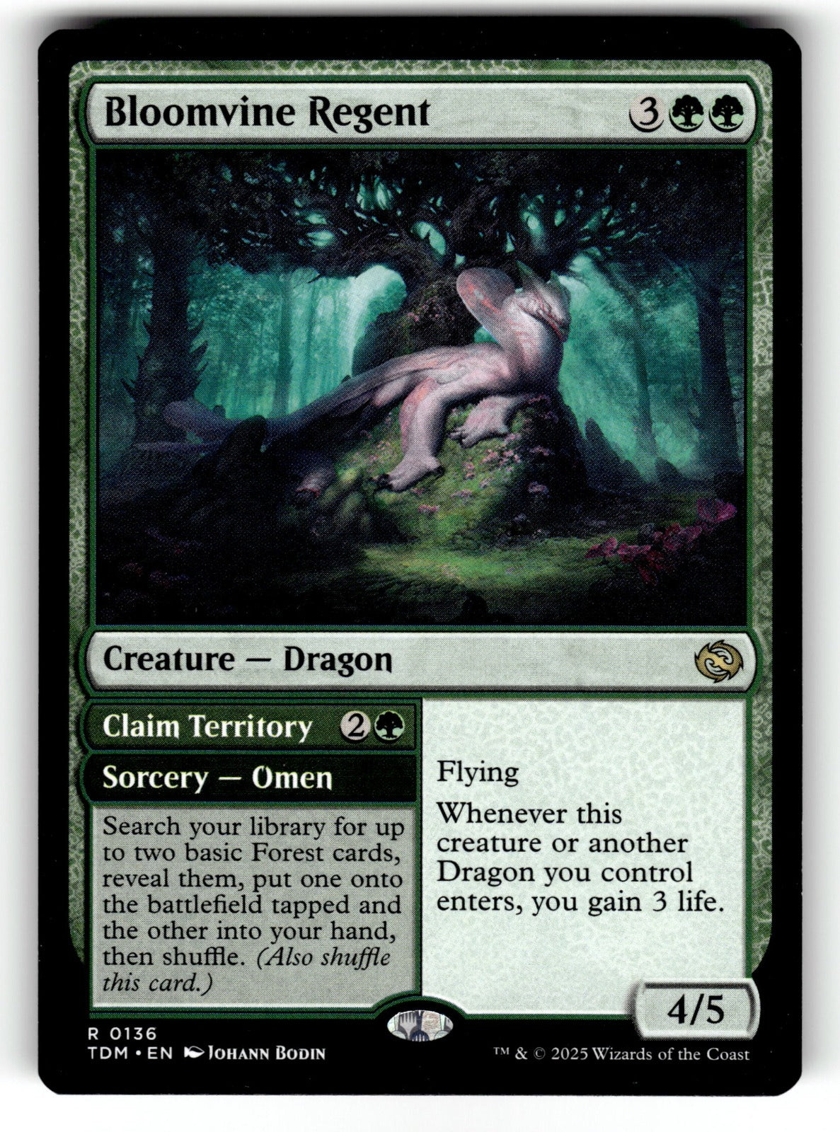 Bloomvine Regent – 136 TDM: Tarkir: Dragonstorm R LP