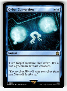Cyber Conversion – 38 WHO: Universes Beyond: Doctor Who R NM