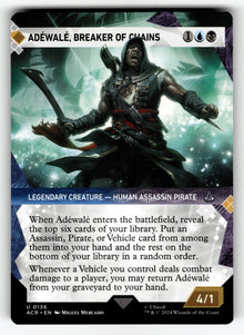 Adewale, Breaker of Chains (Showcase) – 136 ACR: Universes Beyond: Assassin's Creed U NM