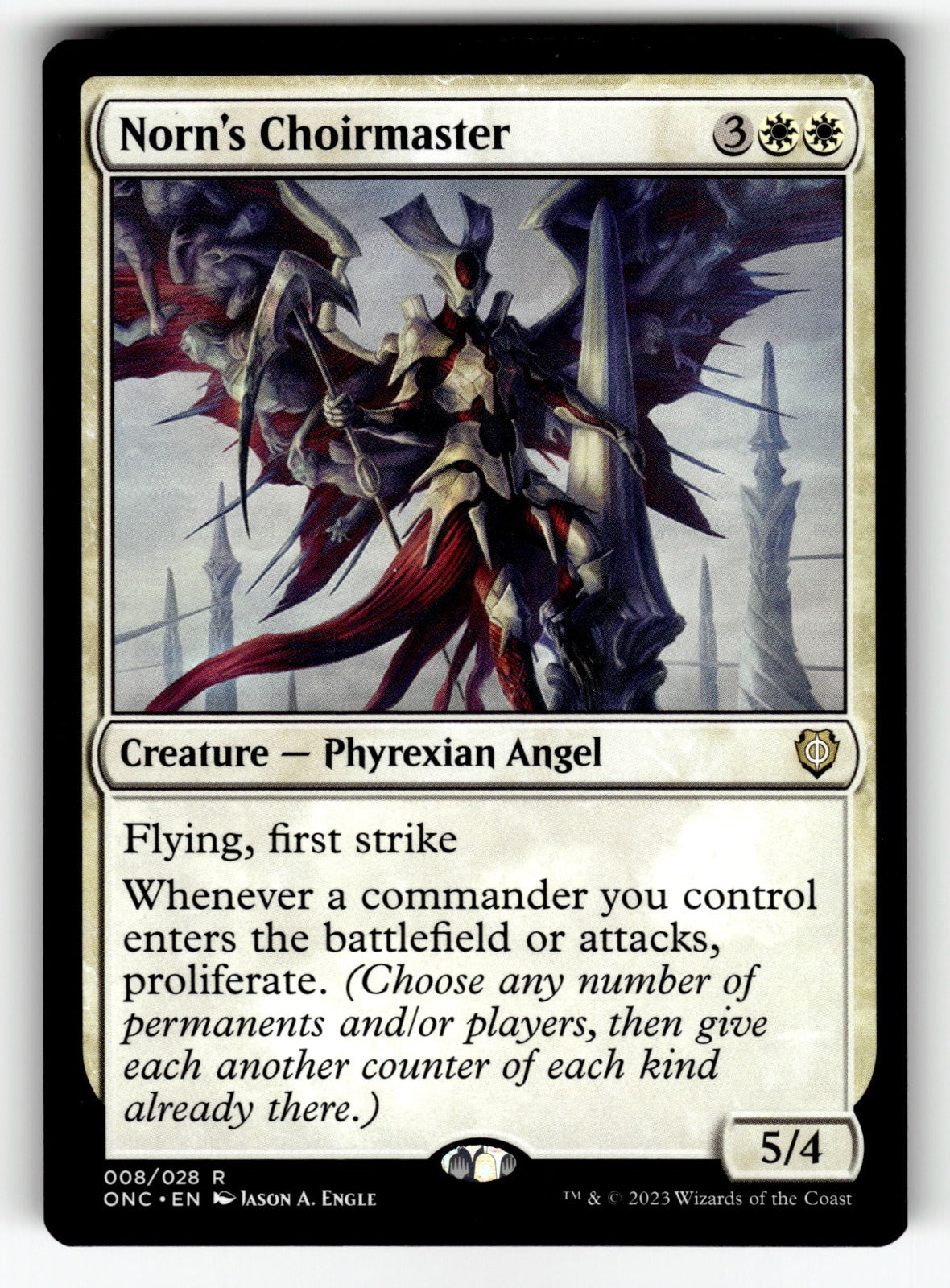 Norn's Choirmaster – 8 ONC: Commander: Phyrexia: All Will Be One R NM