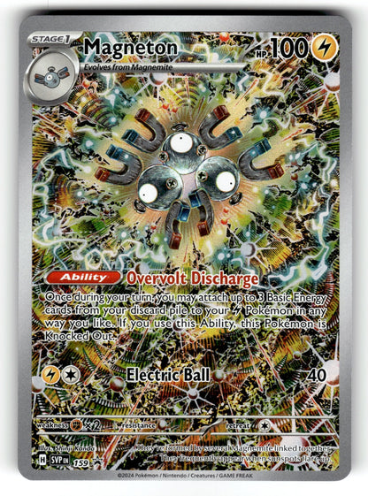 Magneton – 159 SVP: SV: Scarlet & Violet Promo Cards Promo Holo NM
