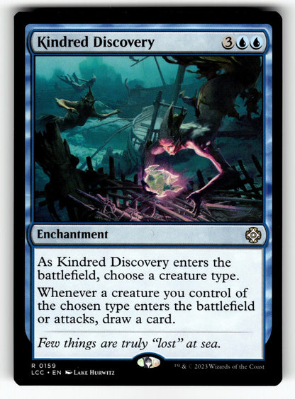 Kindred Discovery – 159 LCC: Commander: The Lost Caverns of Ixalan R NM