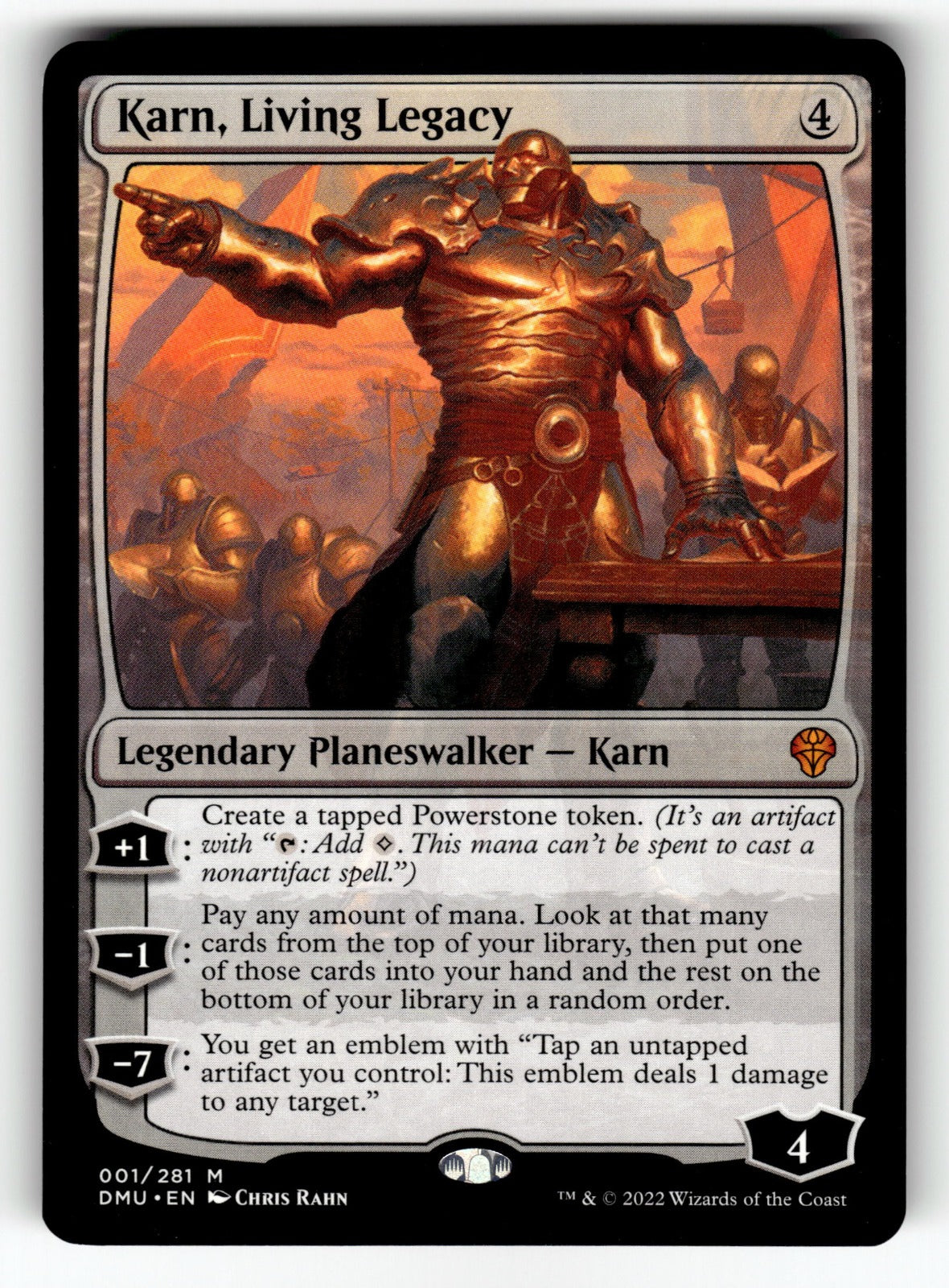 Karn, Living Legacy – 1 DMU: Dominaria United M LP