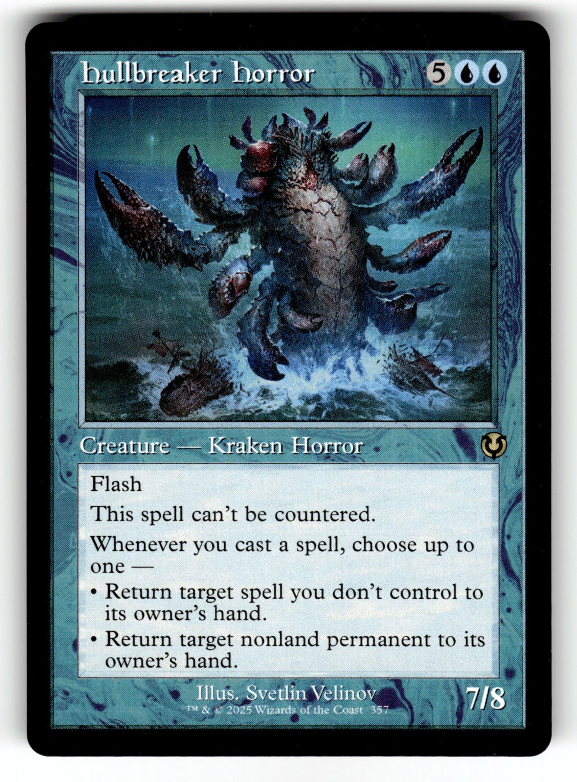 Hullbreaker Horror (Retro Frame) – 357 INR: Innistrad Remastered R NM