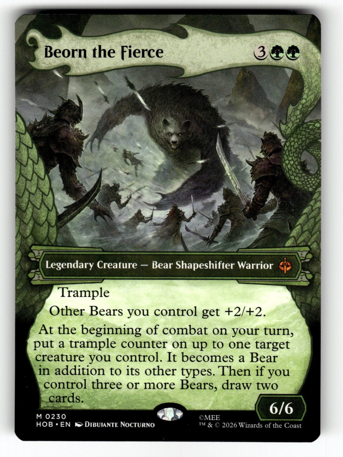 Beorn the Fierce (Showcase) – 230 HOB: The Hobbit M NM