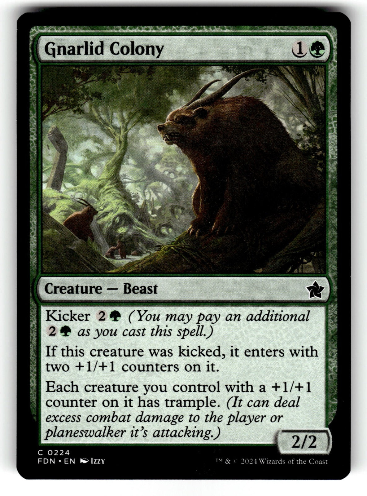Gnarlid Colony – 224 FDN: Foundations C NM