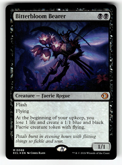 Bitterbloom Bearer – 88 ECL: Lorwyn Eclipsed M Foil NM