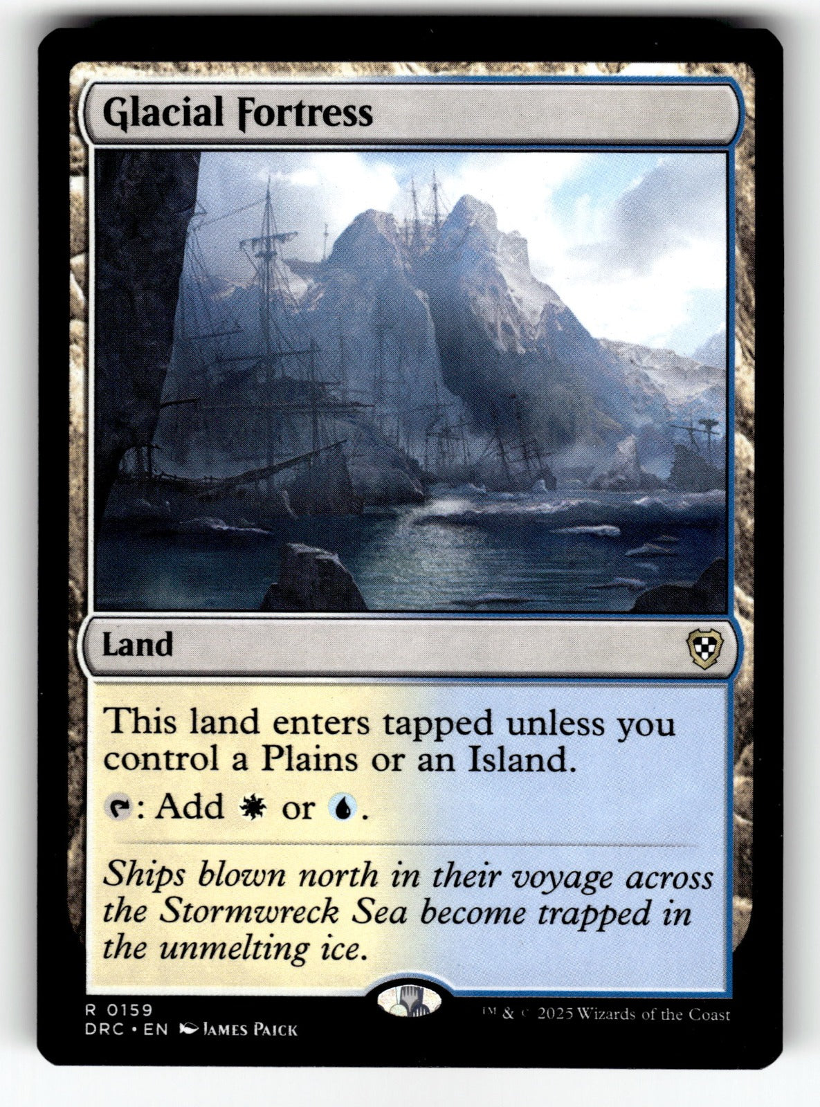 Glacial Fortress – 159 DRC: Commander: Aetherdrift R NM