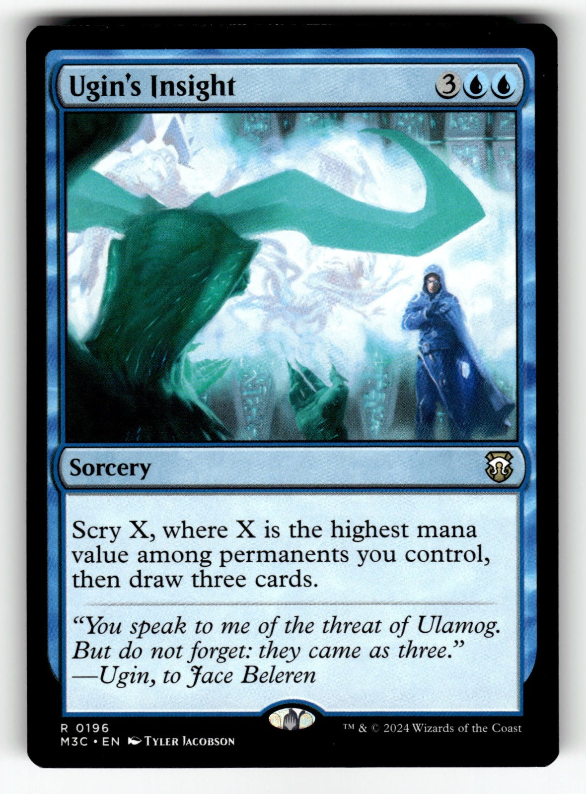 Ugin's Insight – 196 M3C: Commander: Modern Horizons 3 R NM