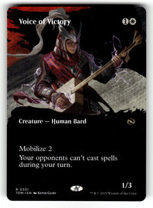 Voice of Victory (Borderless) – 331 TDM: Tarkir: Dragonstorm R NM