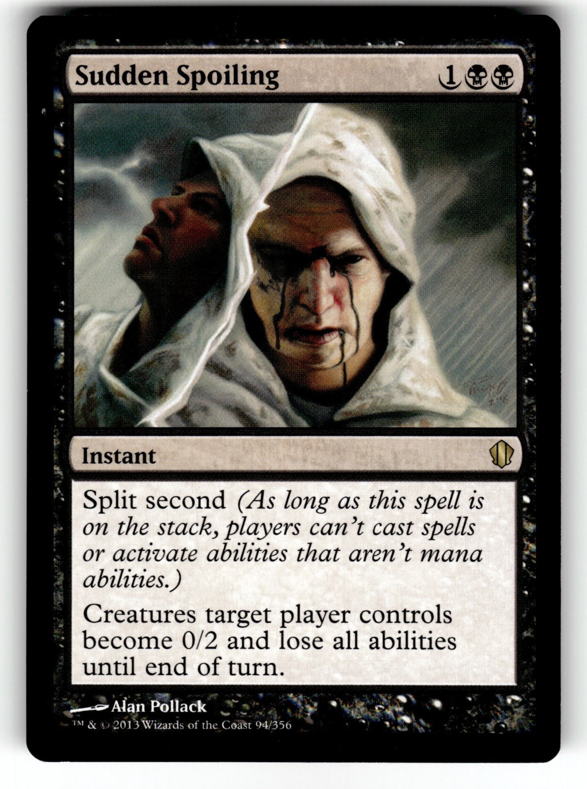 Sudden Spoiling – 94 C13: Commander 2013 R NM