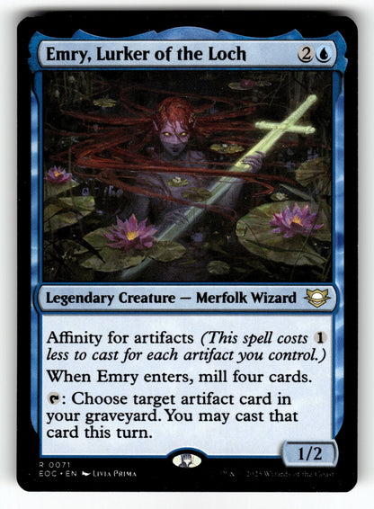 Emry, Lurker of the Loch – 71 EOC: Commander: Edge of Eternities R NM