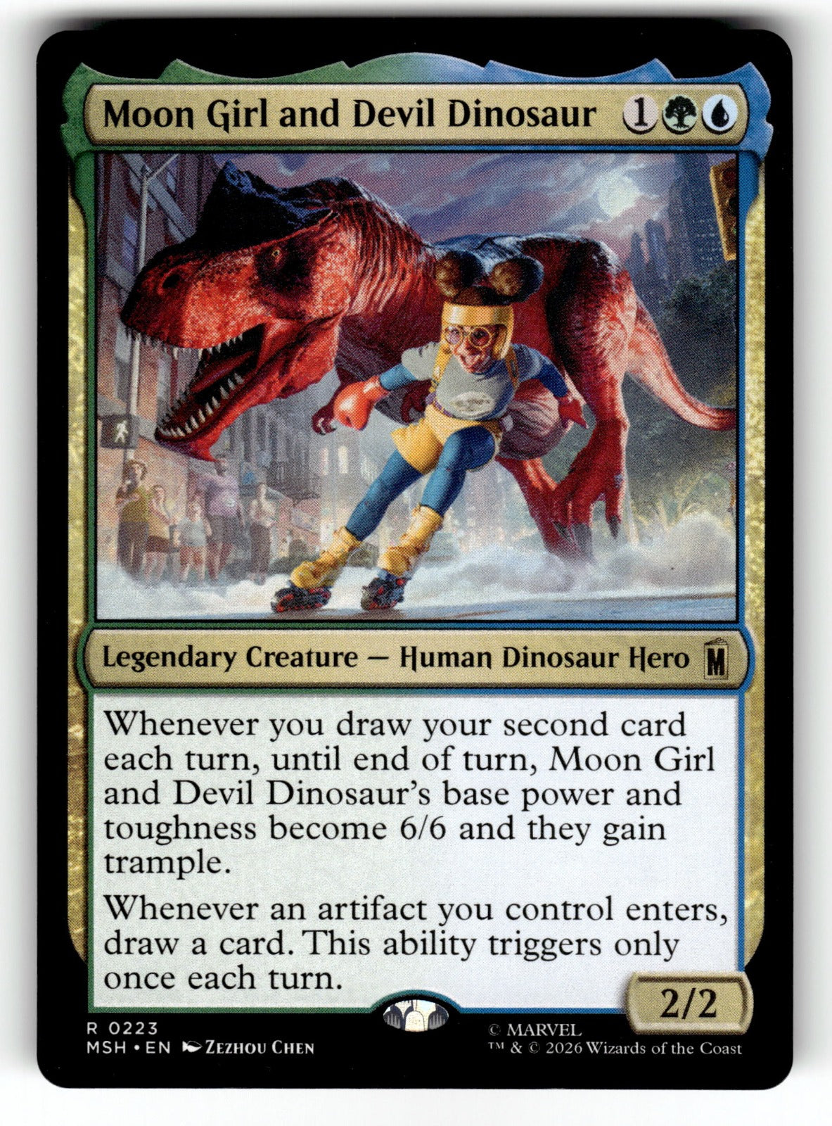 Moon Girl and Devil Dinosaur – 223 MSH: Marvel Super Heroes R NM