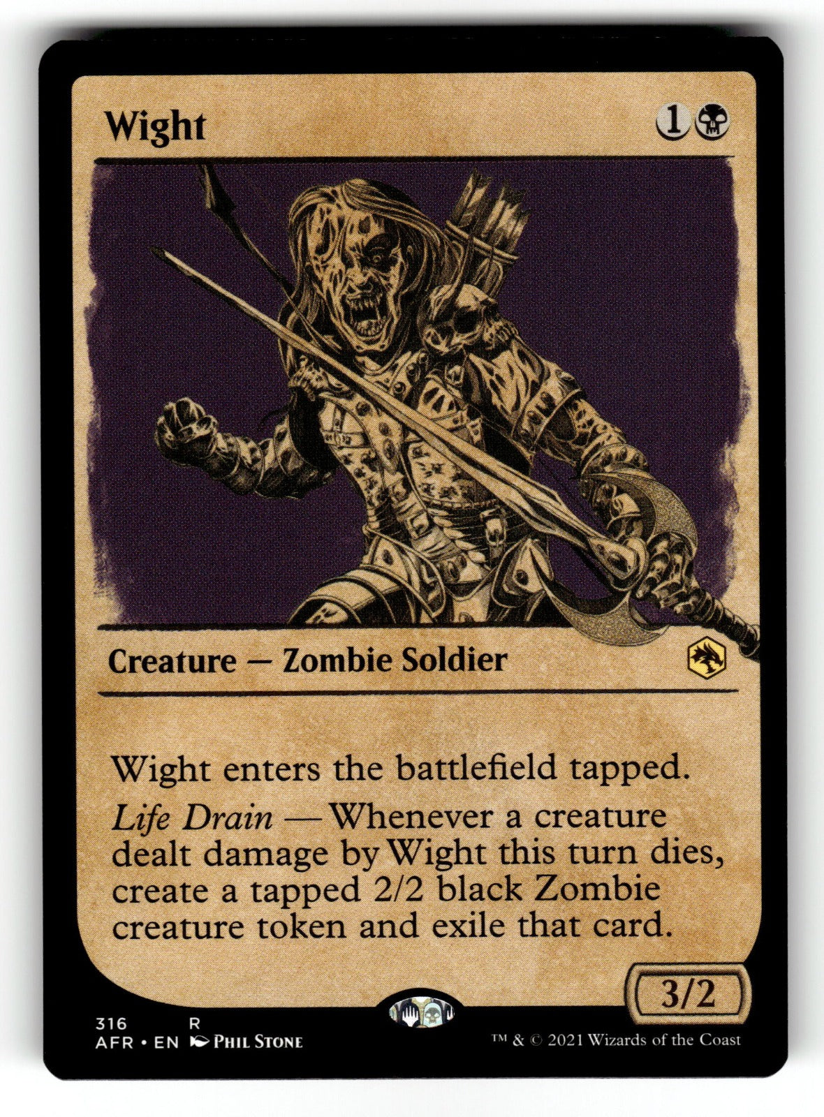 Wight (Showcase) – 316 AFR: Adventures in the Forgotten Realms R NM