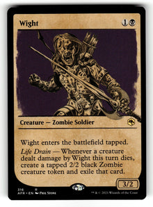Wight (Showcase) – 316 AFR: Adventures in the Forgotten Realms R NM