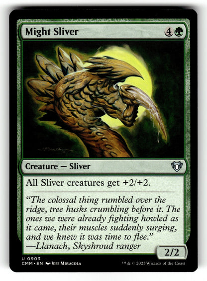 Might Sliver – 903 CMM: Commander Masters U NM