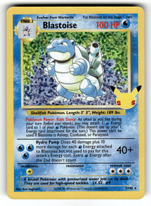 Blastoise – 2/102 CCC: Celebrations: Classic Collection Classic Collection Holo NM