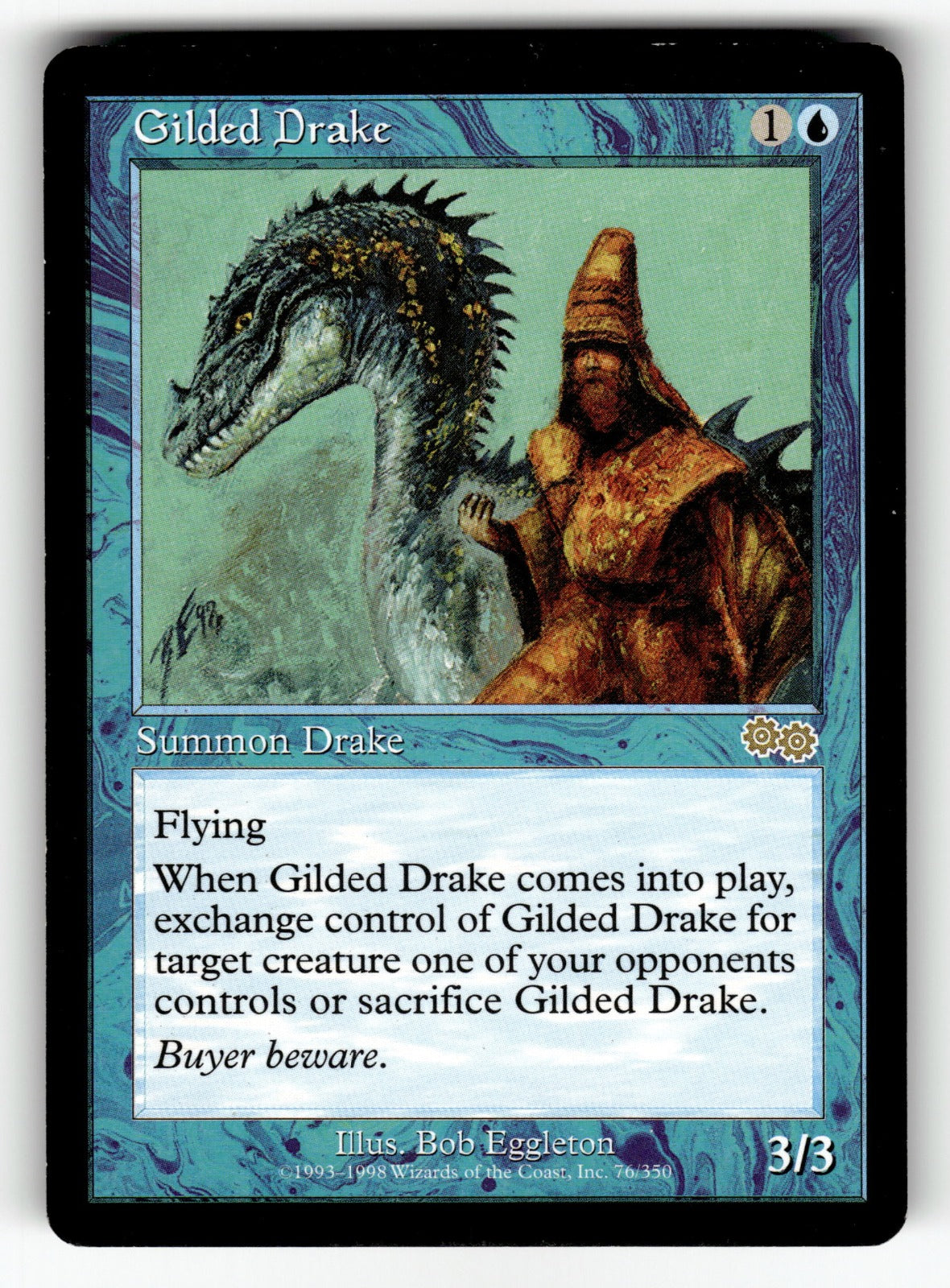 Gilded Drake – 76 USG: Urza's Saga R LP
