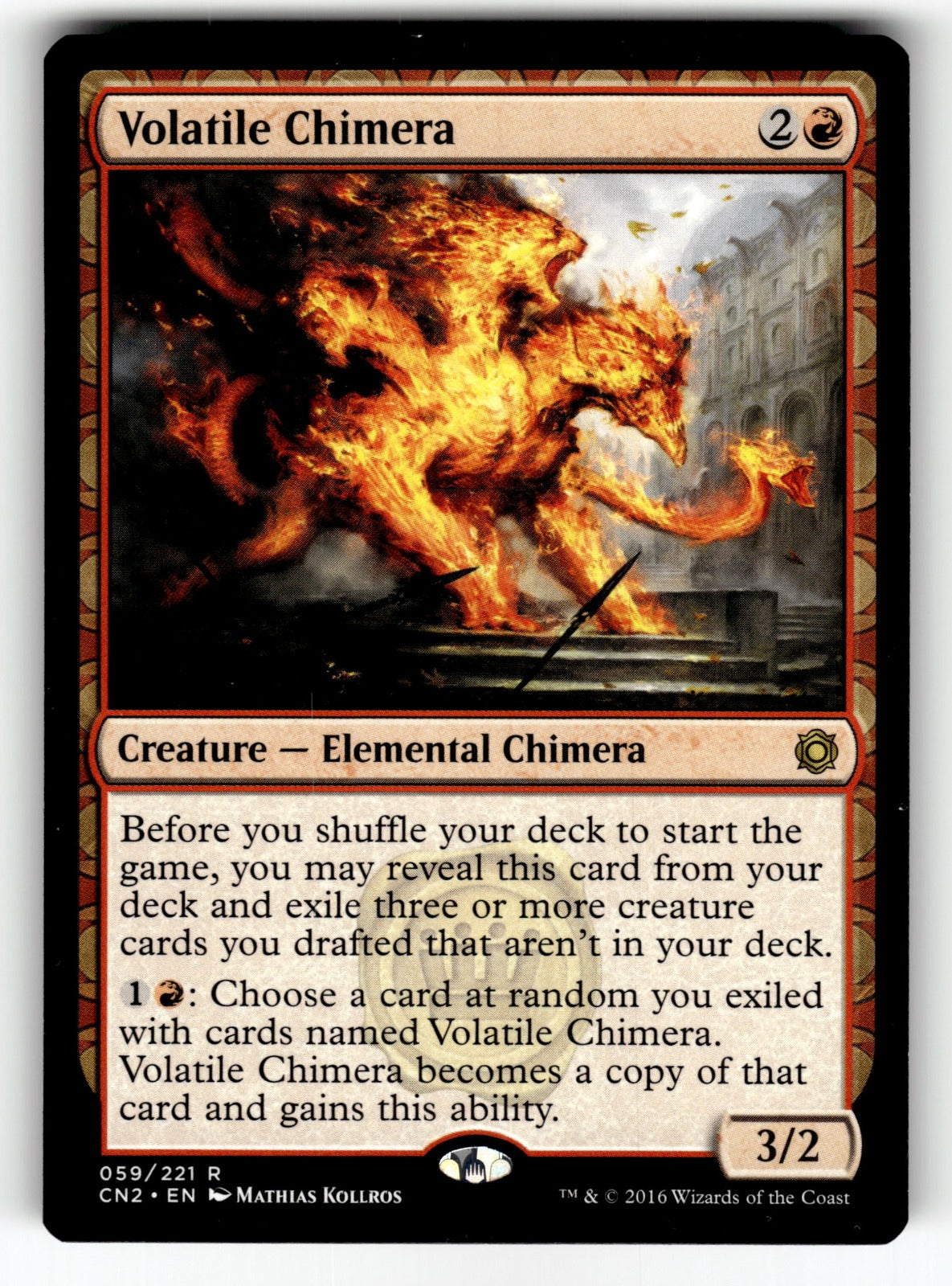 Volatile Chimera – 59 CN2: Conspiracy: Take the Crown R LP