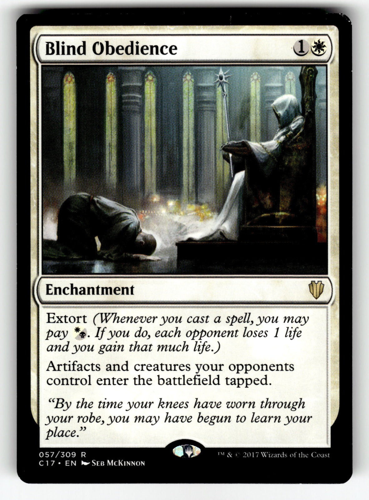 Blind Obedience – 57 C17: Commander 2017 R LP