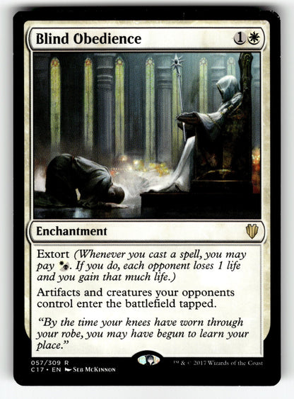 Blind Obedience – 57 C17: Commander 2017 R LP