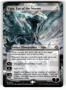 Ugin, Eye of the Storms (Borderless) – 382 TDM: Tarkir: Dragonstorm M NM