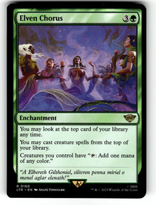 Elven Chorus – 160 LTR: Universes Beyond: The Lord of the Rings: Tales of Middle-earth R NM