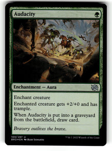 Audacity – 169 BRO: The Brothers' War U Foil NM