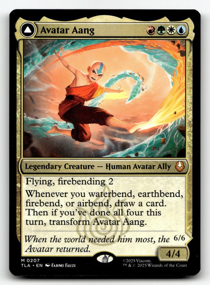 Avatar Aang – 207 TLA: Avatar: The Last Airbender M NM