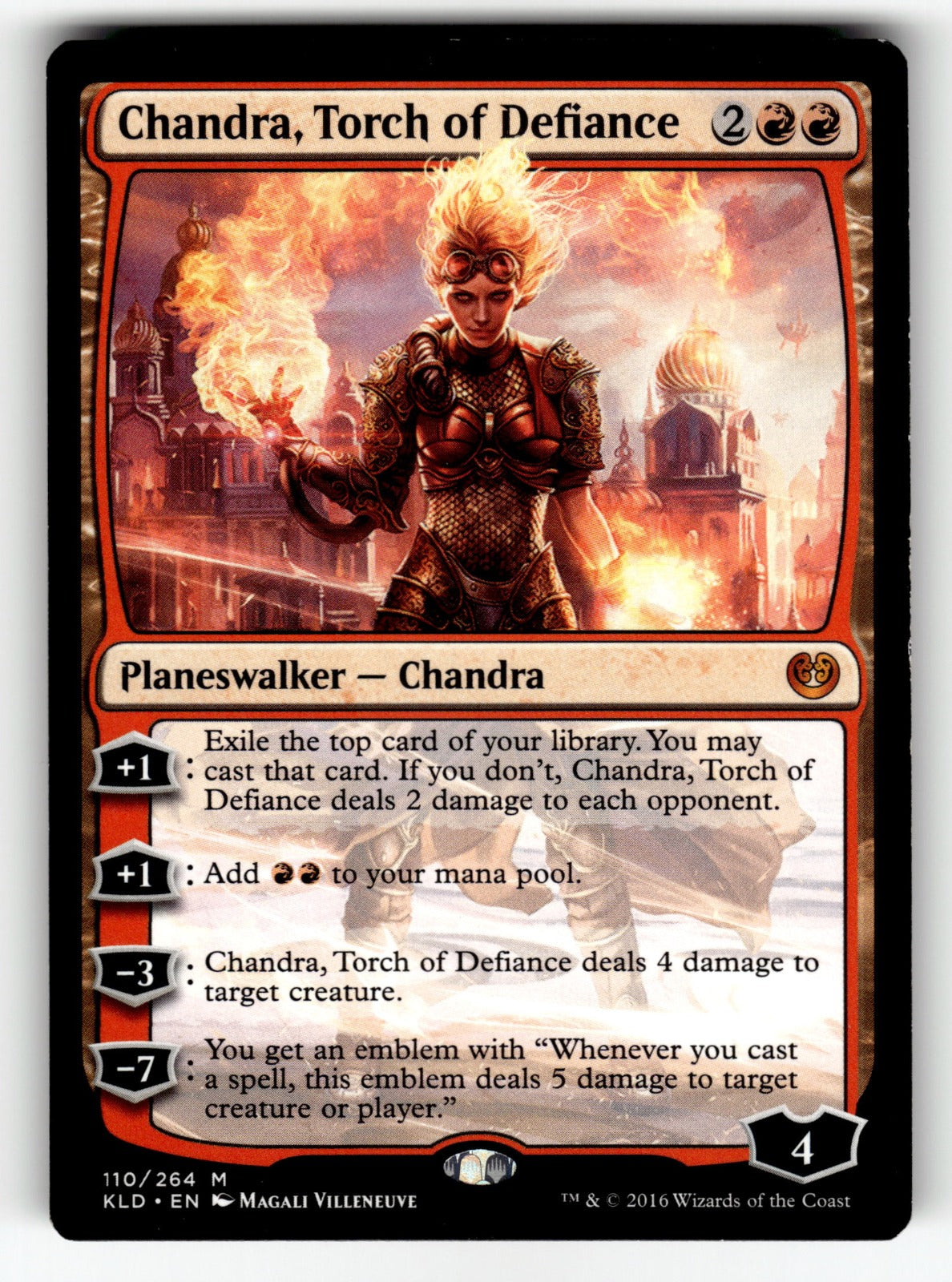 Chandra, Torch of Defiance – 110 KLD: Kaladesh M LP